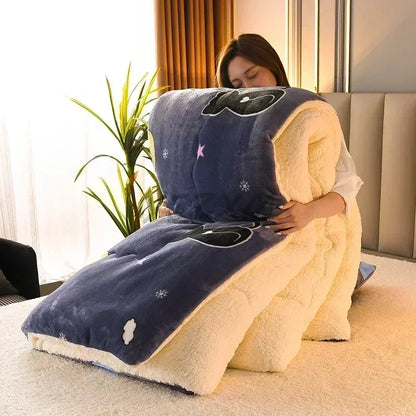 Soft Heated Fleece Blanket for Warmth and Relaxation