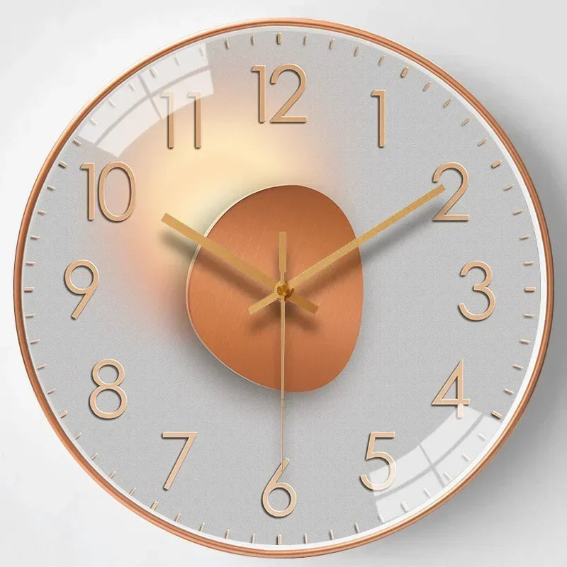 Classic Quiet Digital Wall Clock for Home
