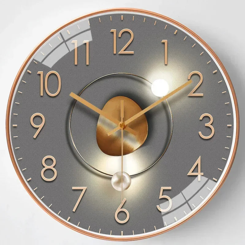 Classic Quiet Digital Wall Clock for Home