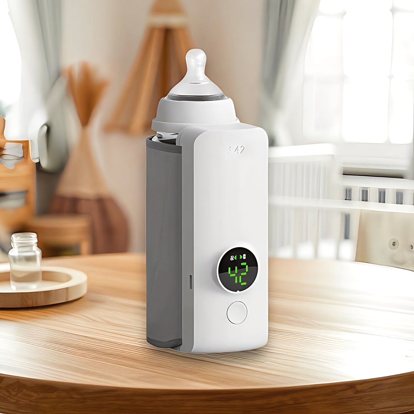 Compact Baby Bottle Warmer for On The Go - Glamry