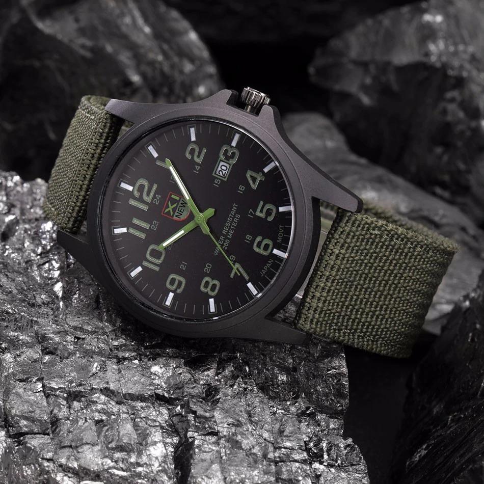Rugged Military Style Outdoor Watch - Glamry