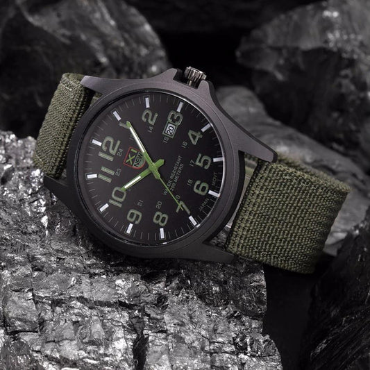 Rugged Military Style Outdoor Watch - Glamry
