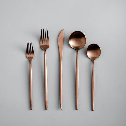 Sleek Stainless Steel 20pc Cutlery Set for Home Dining