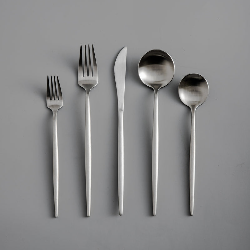 Sleek Stainless Steel 20pc Cutlery Set for Home Dining
