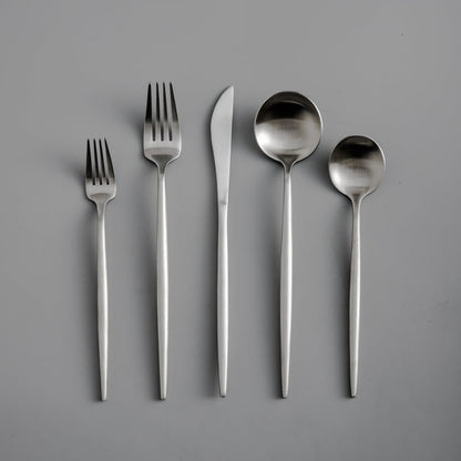 Sleek Stainless Steel 20pc Cutlery Set for Home Dining