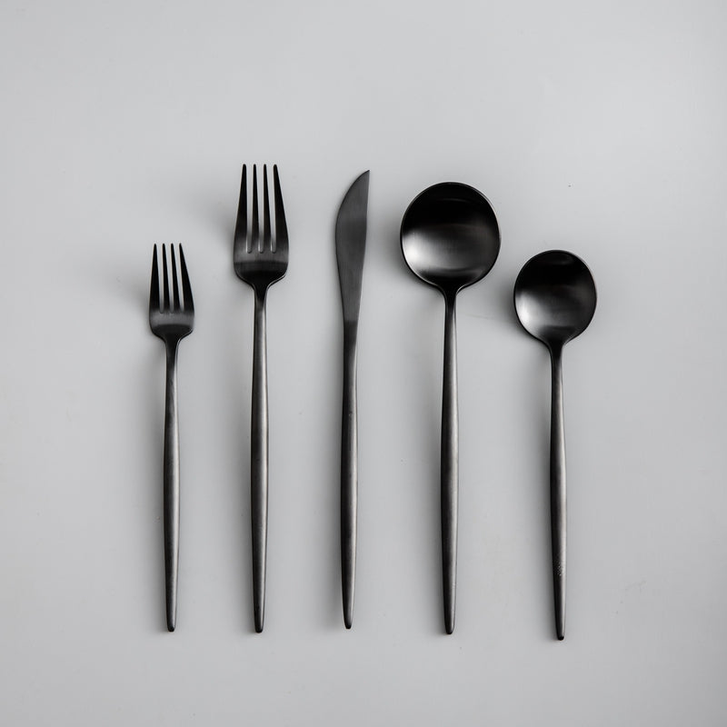 Sleek Stainless Steel 20pc Cutlery Set for Home Dining