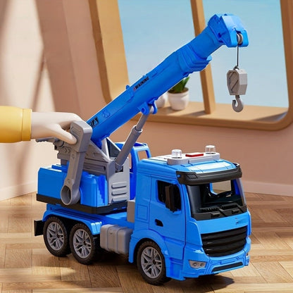 Fun Kids Remote Control Crane Truck with Lights