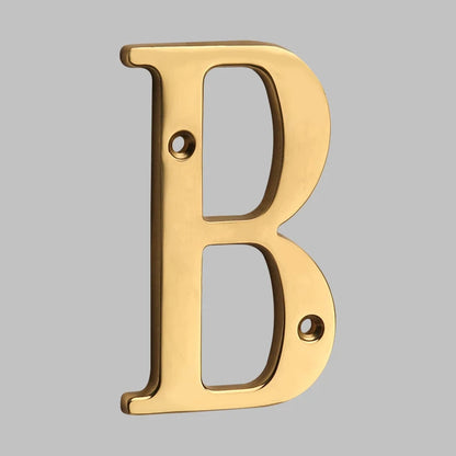 Luxury Brass Home Address Numbers