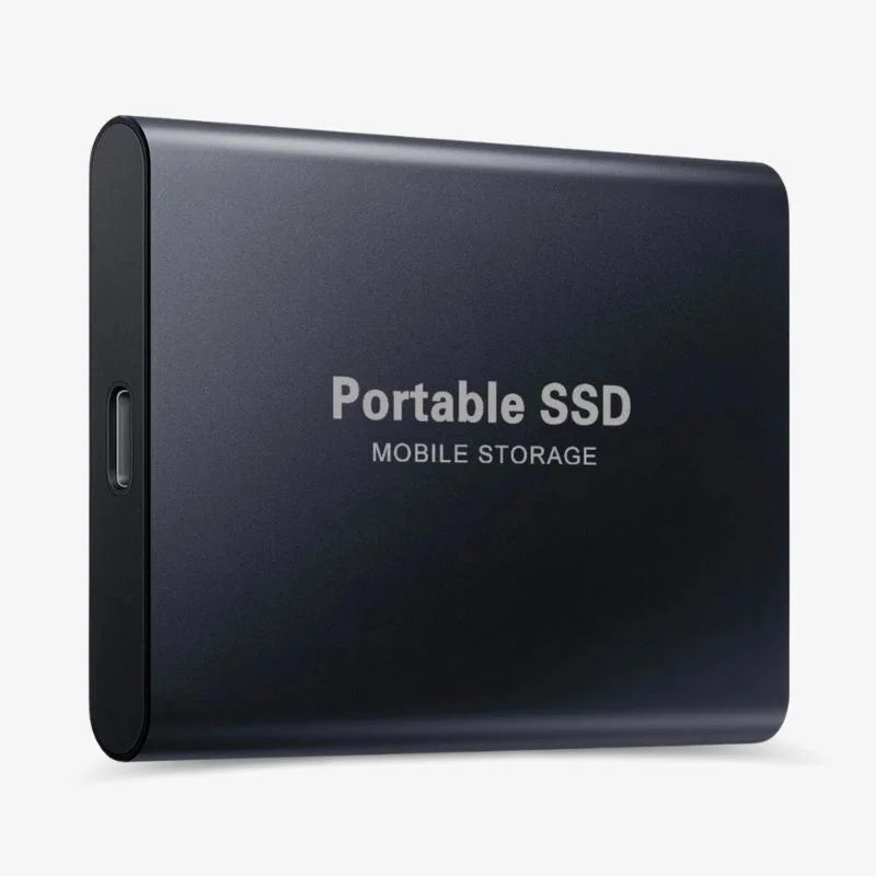 Fast USB External Solid State Drive for Secure Storage