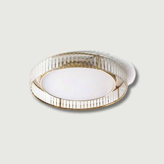 Elegant LED Ceiling Lamp with Soft Lighting - Glamry