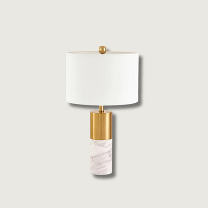 Classic Marble Table Light with Sleek Design - Glamry