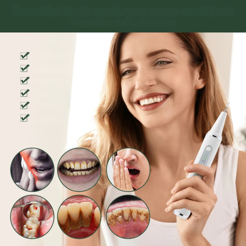 Professional Dental Cleaning Kit & Plaque Remover - Glamry