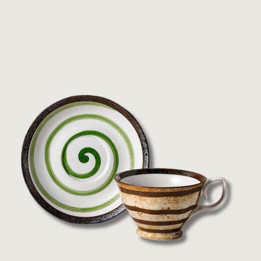 Artisan Ceramic Matcha Tea Cup Set - Glamry