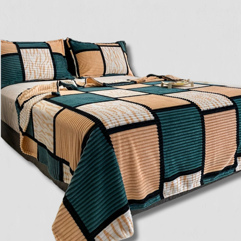 Plush Throw Blanket for Sofa and Home - Glamry