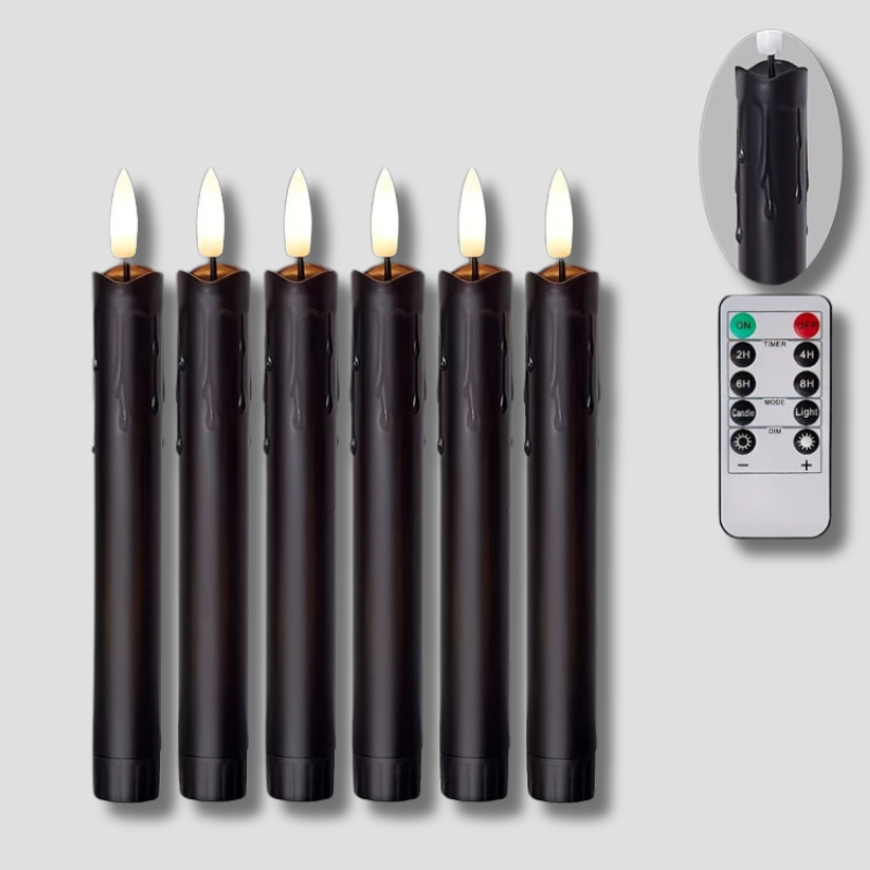 Soft Ambiance LED Candle Set with Remote Control - Glamry