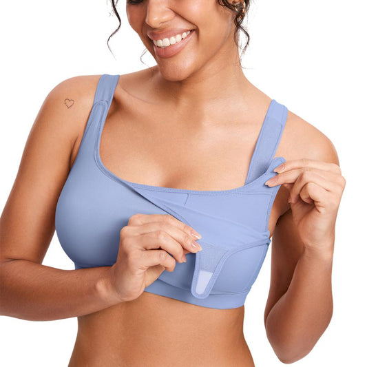 Easy Fit Wireless Nursing Bra for Breastfeeding Moms - Glamry