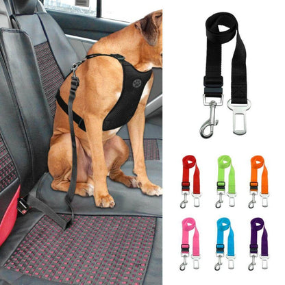 Pet Safe Car Harness Adjustable Dog Seatbelt - Glamry