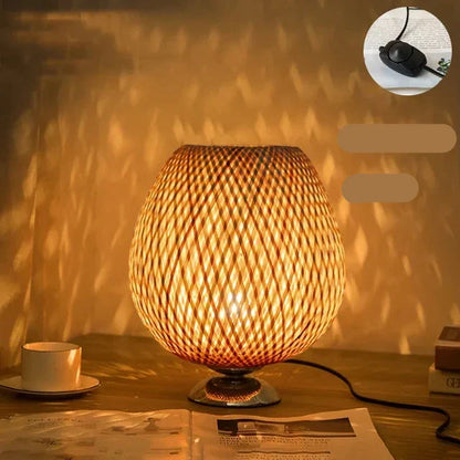 Natural Bamboo Desk Lamp