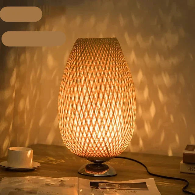 Natural Bamboo Desk Lamp