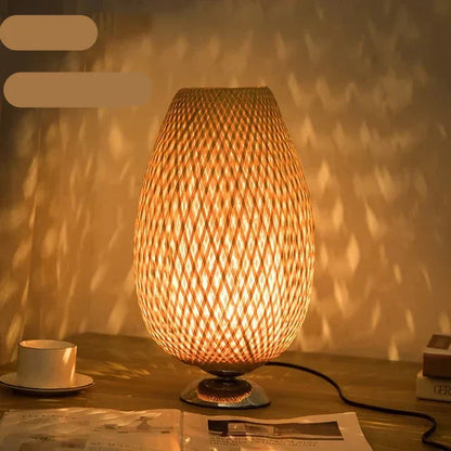 Natural Bamboo Desk Lamp