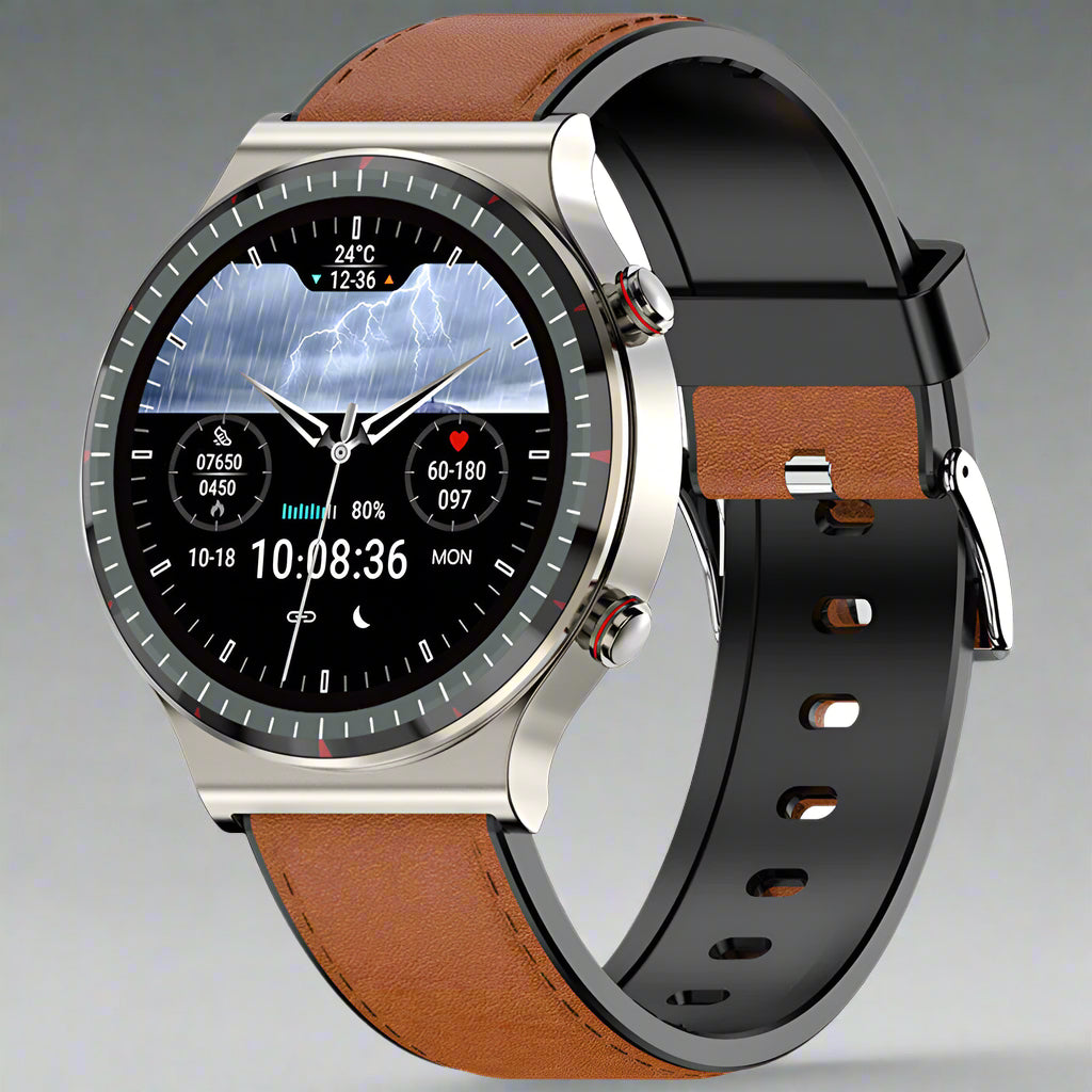Slim Fitness Smartwatch with Advanced Health Features