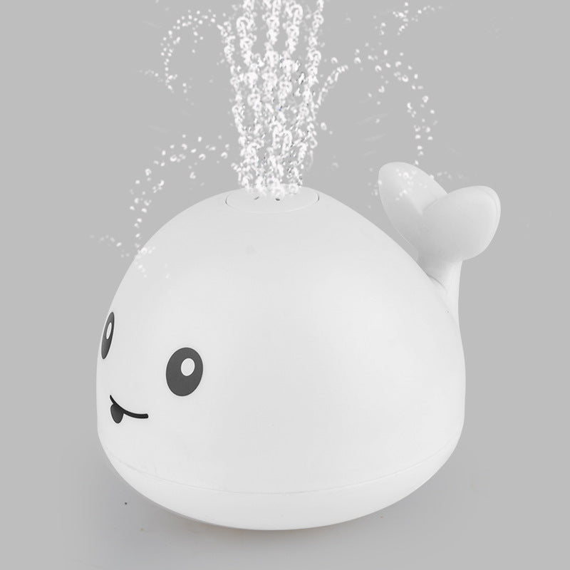 Colorful Whale Bath Toy with Fountain & LED Spray - Glamry