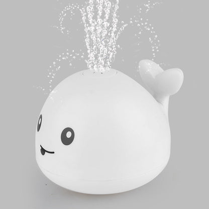 Colorful Whale Bath Toy with Fountain & LED Spray - Glamry