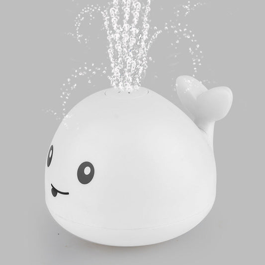 Colorful Whale Bath Toy with Fountain & LED Spray - Glamry