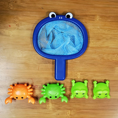 Fun Bath Fishing Toy Set for Kids with Net - Glamry