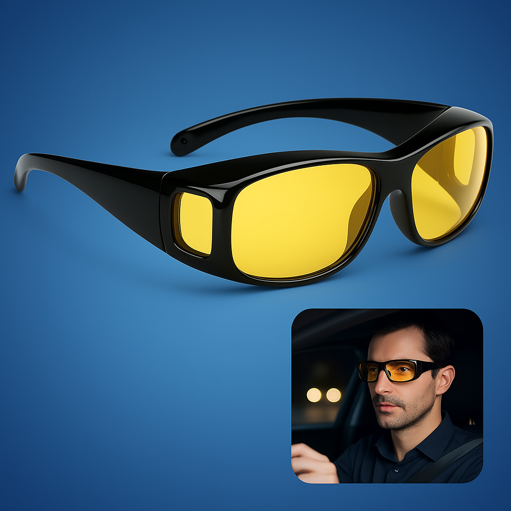 Night Driving Glasses with Anti Glare Lenses - Glamry