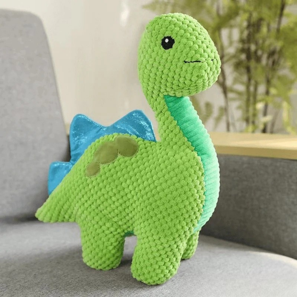 Durable Cute Plush Dog Toy for Gentle Chewers
