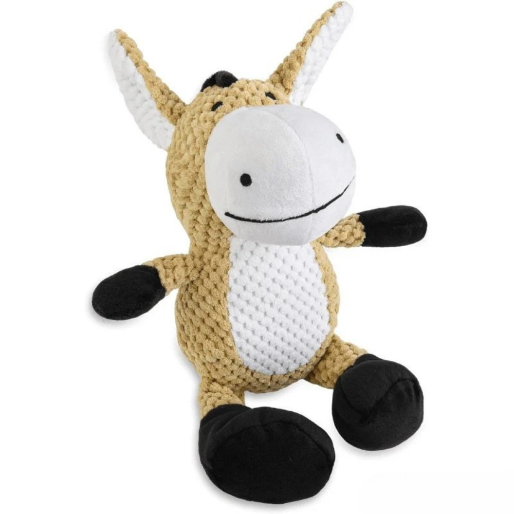 Durable Cute Plush Dog Toy for Gentle Chewers