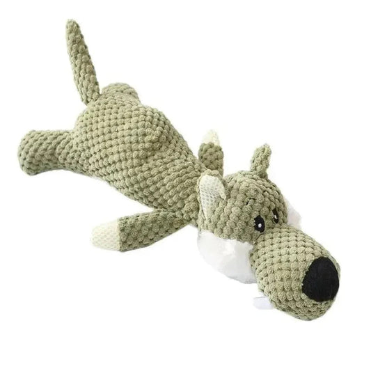 Tough Plush Dog Toy for Aggressive Chewers - Glamry