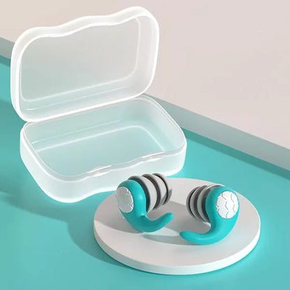 Comfortable Silicone Sleep Earplugs Noise Cancelling