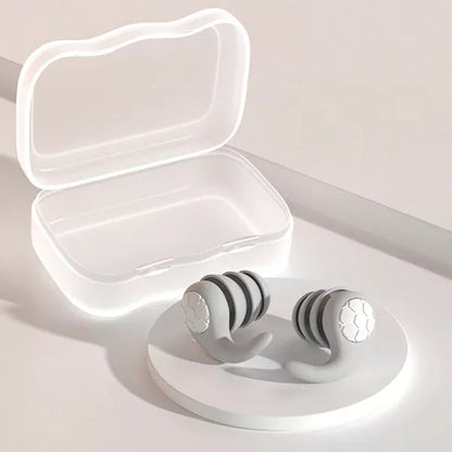 Comfortable Silicone Sleep Earplugs Noise Cancelling