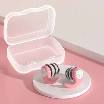 Comfortable Silicone Sleep Earplugs Noise Cancelling