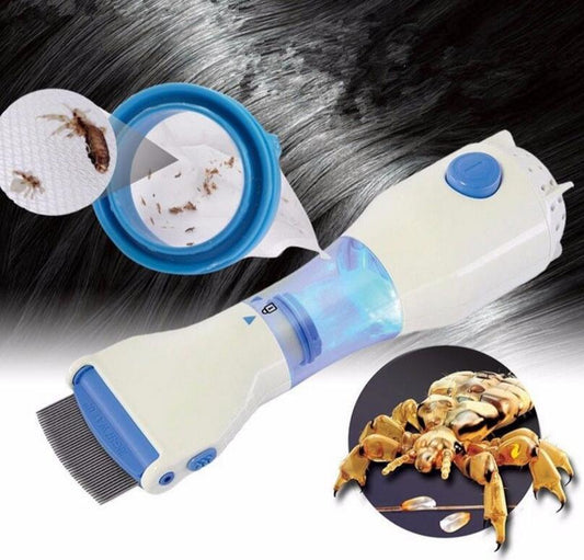 Effective Lice Remover Comb with Gentle Vacuum - Glamry