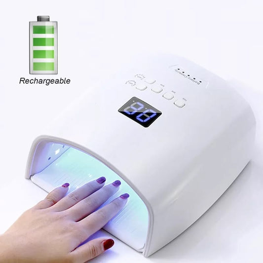 Quick UV Nail Lamp for Gel Polish Drying - Glamry