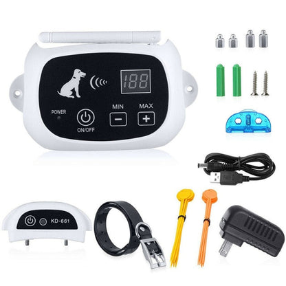 Wireless Pet Fence System for Safe Pet Containment - Glamry