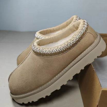 Warm Faux Fur Lined Ankle Boots for Women - Glamry
