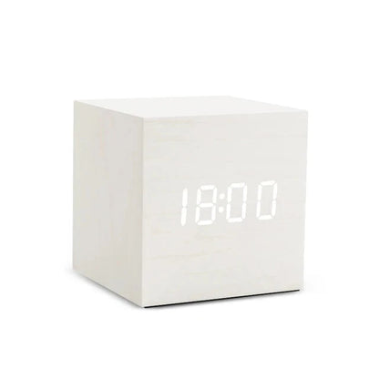 Sleek Digital Alarm Clock with Temperature Display