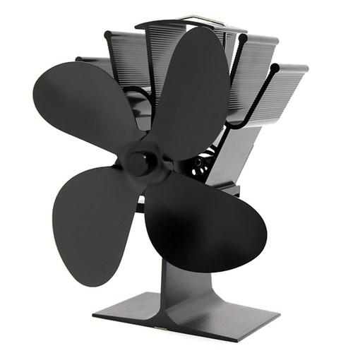 Heat Powered Wood Stove Aluminum Circulation Fan - Glamry