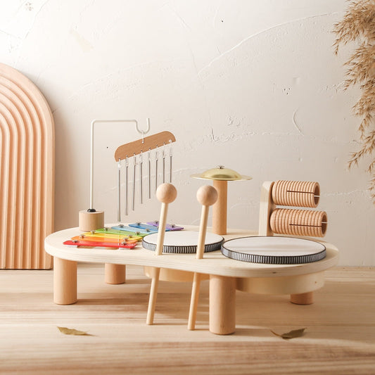 Fun Kids Drum Set Music Table - Glamry