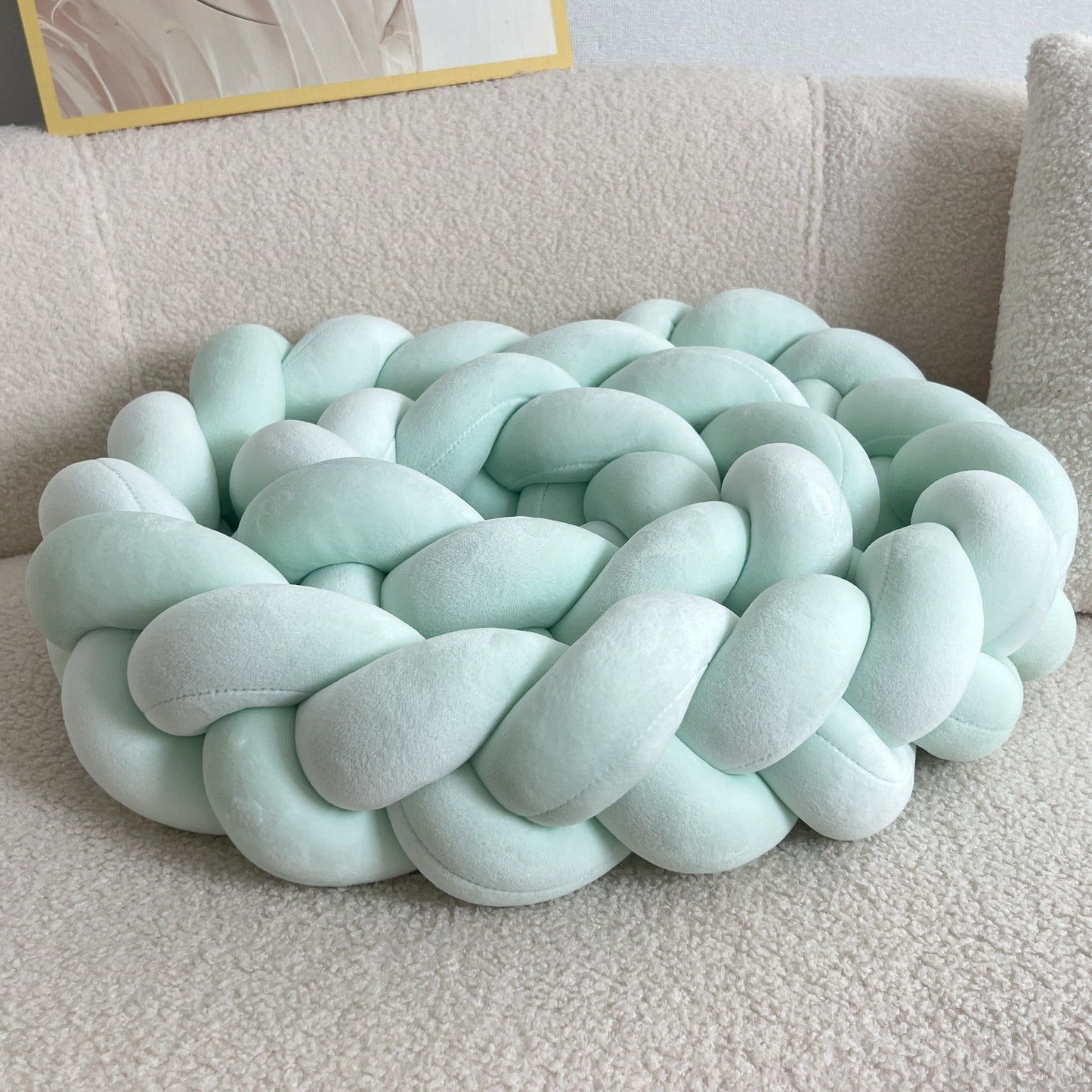 Colorful Foam Floor Pillow with Modern Designs