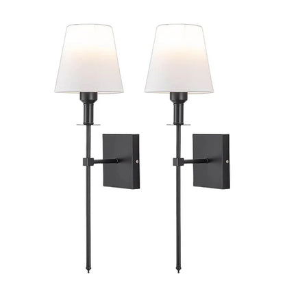 Bright LED Plug in Wall Lights (2 Pack)