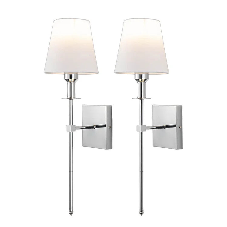 Bright LED Plug in Wall Lights (2 Pack)