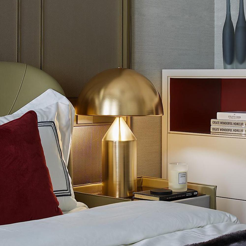 Modern Silver Table Lamp - Glamry