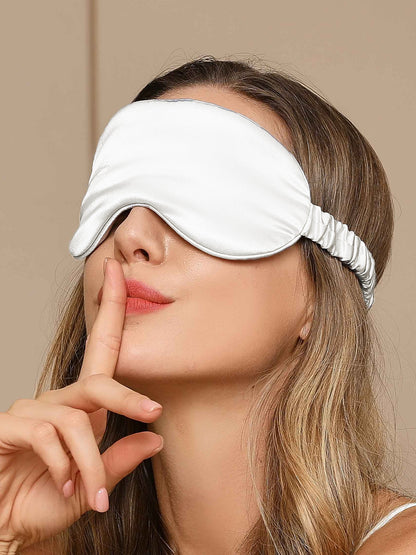 Soft Silk Sleep Eye Mask for Better Rest