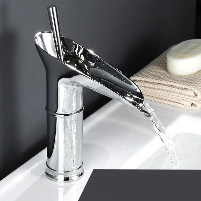 Classic Cascade Bathroom Sink Faucet