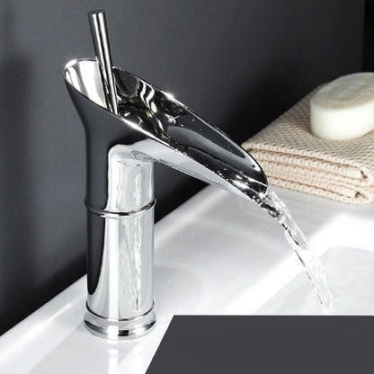 Classic Cascade Bathroom Sink Faucet